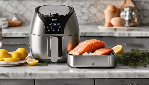 Comment réussir la cuisson du saumon surgelé au air fryer ?